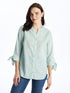 LC Waikiki Women's Henley Neckline Shirt